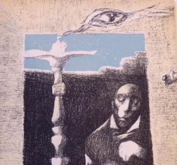 Josef Liesler - Ilustrace k J. Hora : Zpisky 1.