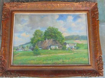 Obraz olej krajina Cína Jelínek Obraz olej krajina Cína Jelínek