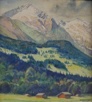 Juliette Schreiner - Alpská krajina Juliette Schreiner - Alpská krajina