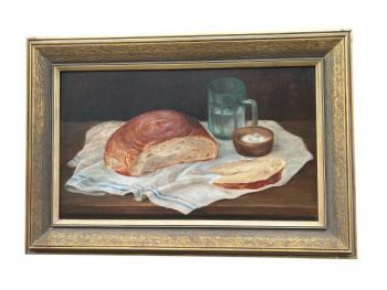 Jindřich Janus – Zátiší s chlebem Jindřich Janus – Zátiší s chlebem