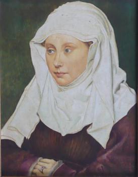 Robert Campin - Portrét ženy , kopie Robert Campin - Portrét ženy , kopie