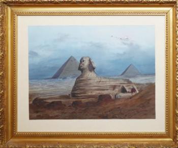 A. Marchettini - Sfinga a pyramidy za svitu měsíce A. Marchettini - Sfinga a pyramidy za svitu měsíce