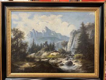 Albert Rieger, Alpská krajina Albert Rieger, Alpská krajina