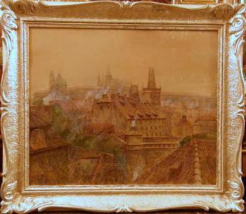 Pražské střechy - Augustin Ekart Pražské střechy - Augustin Ekart