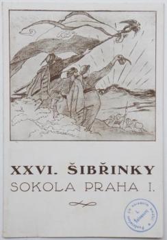 Šaloun Ladislav - Pozvánka na šibřinky Sokola Šaloun Ladislav - Pozvánka na šibřinky Sokola