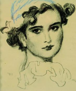 Portrét dívky Portrét dívky