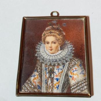 Miniatura, Dáma s límcem Miniatura, Dáma s límcem