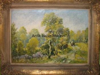 Vaner Václav : Krajina, žák Al. Kalvody Vaner Václav : Krajina, žák Al. Kalvody