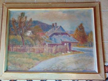 Obraz chalupa - M.Zezula  Obraz chalupa - M.Zezula