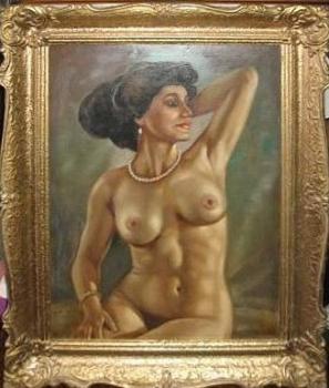 Amirac : Akt snědé ženy Amirac : Akt snědé ženy