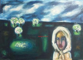 Vinklář Jakub : Holka a jaro, dat. 1972 Vinklář Jakub : Holka a jaro, dat. 1972