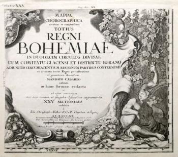 57. Müllerova mapa Čech 1726 57. Müllerova mapa Čech 1726