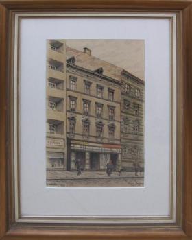 Votlučka Karel : Praha-Myslíkova ulice, dat. 1956 Votlučka Karel : Praha-Myslíkova ulice, dat. 1956