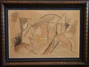 Zátiší s konvicí - Emil Filla (1882 - 1953) Zátiší s konvicí - Emil Filla (1882 - 1953)