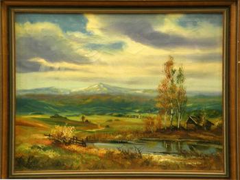 Krajina s pohořím Krajina s pohořím