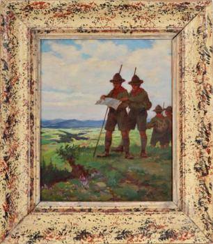 Brunner Antonín : Skauti, dat. 1925 Brunner Antonín : Skauti, dat. 1925