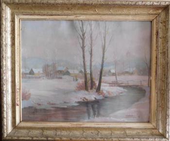 Václav Hora - Zima na vsi Václav Hora - Zima na vsi