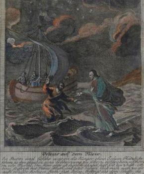 Grafika - kolorovaný mědiryt Grafika - kolorovaný mědiryt