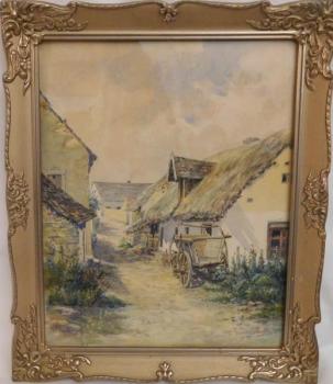 Selský dvůr - Karel Štapfer (1863 – 1930) Selský dvůr - Karel Štapfer (1863 – 1930)