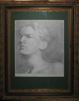 Liesler Josef : Portrét mladíka Liesler Josef : Portrét mladíka