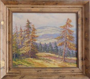 Podzimní krajina - Ladislav J. Špitník / Špitálník Podzimní krajina - Ladislav J. Špitník / Špitálník