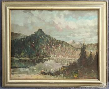 Sedláček : Jezero v krajině  Sedláček : Jezero v krajině