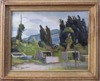 Claire Szilard - Krajina s ohradníky Claire Szilard - Krajina s ohradníky