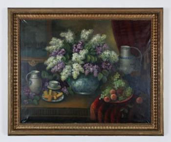 Velký obraz květinové zátiší 127 X 156 cm Velký obraz květinové zátiší 127 X 156 cm