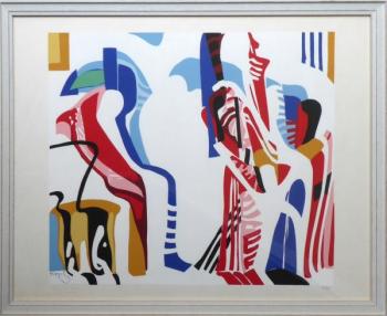 František Kupka (1871-1957) - Tržiště František Kupka (1871-1957) - Tržiště