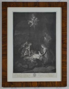 Johann Elias Haid podle Adriaena van der Werffa Johann Elias Haid podle Adriaena van der Werffa