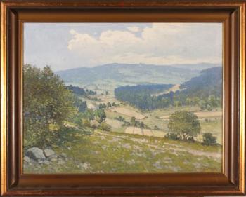 Pohled do krajiny - J.Rombald Pohled do krajiny - J.Rombald