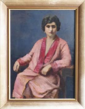 Rudolf Vojtěch Špillar - Žena v županu Rudolf Vojtěch Špillar - Žena v županu