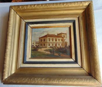 Obraz zámek u Holešová Obraz zámek u Holešová