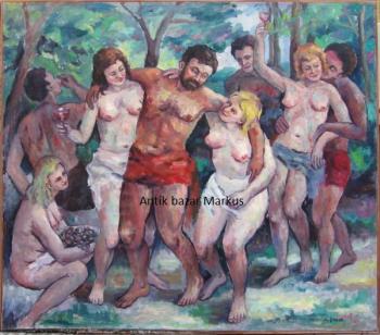 Gross Miloslav: Bakchus ( 190,5 x 220,5 cm )  Gross Miloslav: Bakchus ( 190,5 x 220,5 cm )