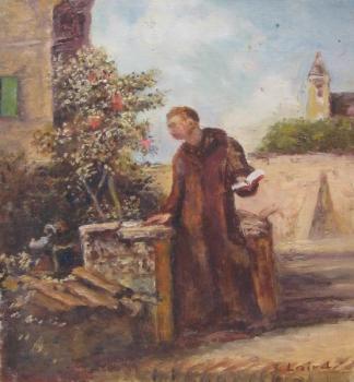 Laird J. : Portrét mnicha  Laird J. : Portrét mnicha