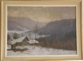 Zima na horách - A.Augusta  Zima na horách - A.Augusta